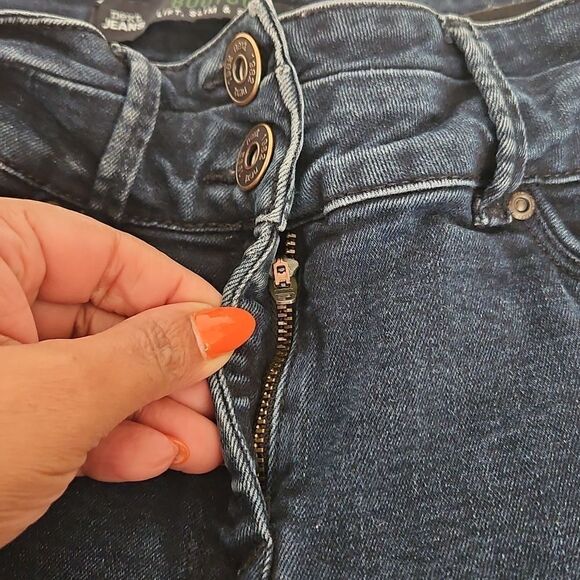 Next Jeans Women's Stretchy Bootcut Lift, Slim & Shape Mid-Rise Flared Jeans 4 - Picture 7 of 16